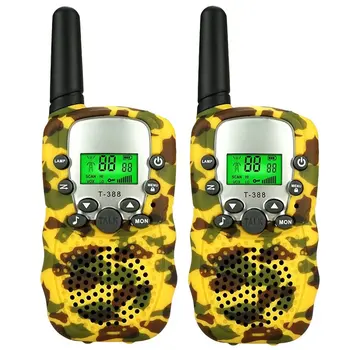

Mini Walkie-talkies T388 1w 22ch Lcd Display For Kid Children Two Way Radios Long Range Two-Way Radios