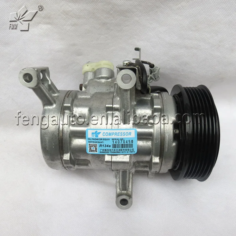 447280-2201 10SE13C воздушный компрессор переменного тока 6pk для toyota vios/avanza