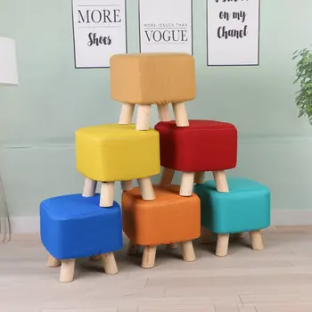 

Solid Wood Cloth Shoes Changing Stool Children's Small Can Be Disassembled And Washed Household Sofa Gift Advertisin