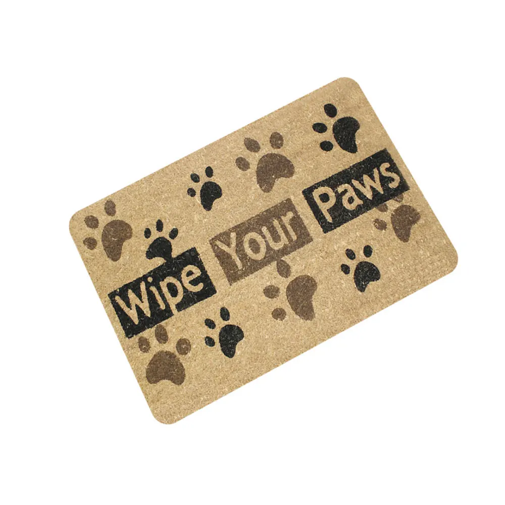 Wipe Your Paws Коврик на кухню коврик с буквенным узором нескользящий коврик Домашний домашний коврик для дома - Цвет: Wipe Your Paws