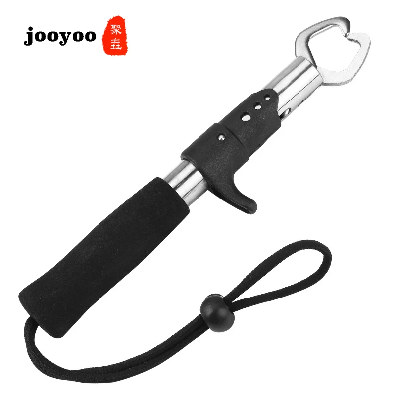 

jooyoo Multi-function Lure Stainless Steel Fish Grip Pliers Fish Catcher High Quality Fish Clip Fishing Gear Outdoor Tools