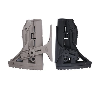 

Tactical Nylon Adjustable Extended Stock for Paintball Hunting Accessories Airsoft Air Guns AEG M4/AR15 AK Gel Blaster J8 J9