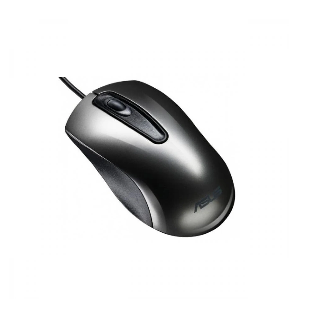 Мышь ASUS UT200 Grey USB оптическая, проводная, 1000 dpi, USB, цвет: серый