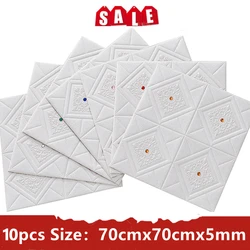Self-Adhesive Panel Modern Home Decoration 3D Wall Sticker Decoration Foam Board Wall Mural Bedroom Living Room Decoration