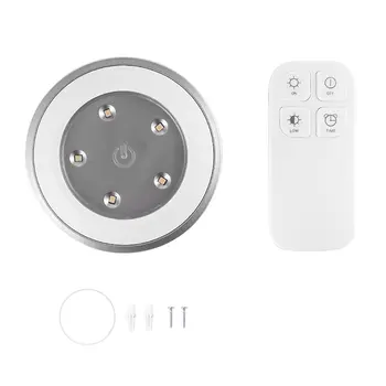 

ICOCO Wireless Remote Control Hallway Pathway Light Battery Powered/Rechargeable LED Night Light Lamp for Home Cabinets Closets