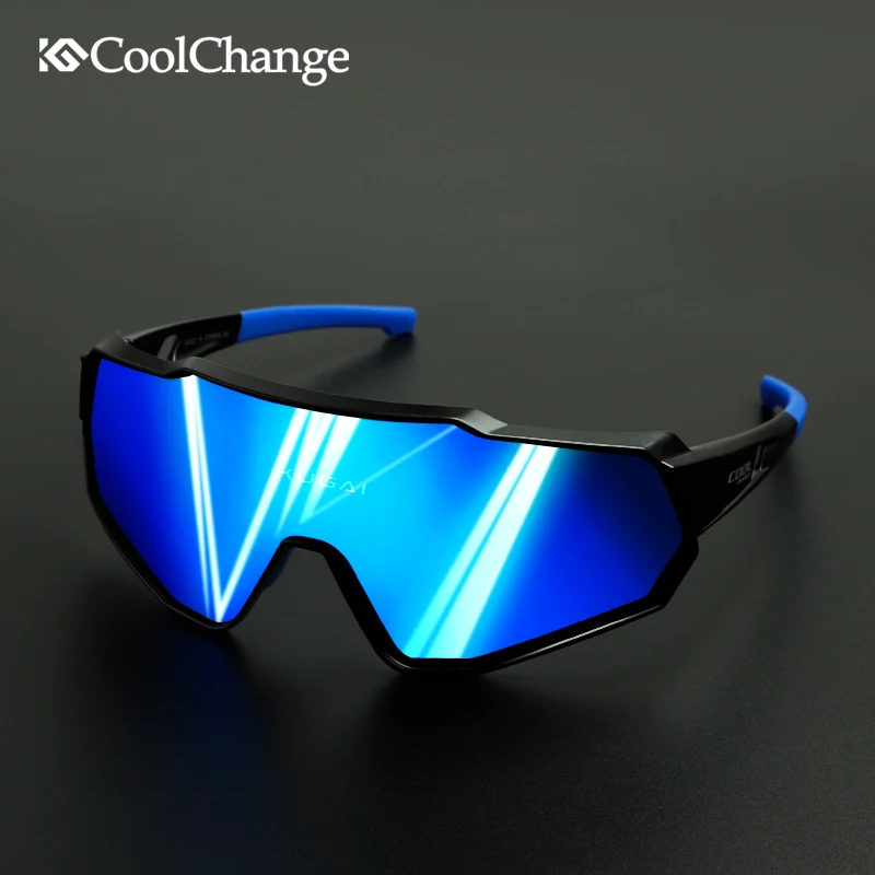 Cena CoolChange spolaryzowane okulary rowerowe Running Riding UV400 Bike okulary sportowy rower górski gogle rowerowe okulary mężczyźni kobiety