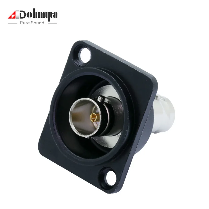 

1PC High Quality BNC Female to BNC Female Welding Free Straight Adapter with Panel Mount for AV/VIDEO/AUDIO DIY Repair