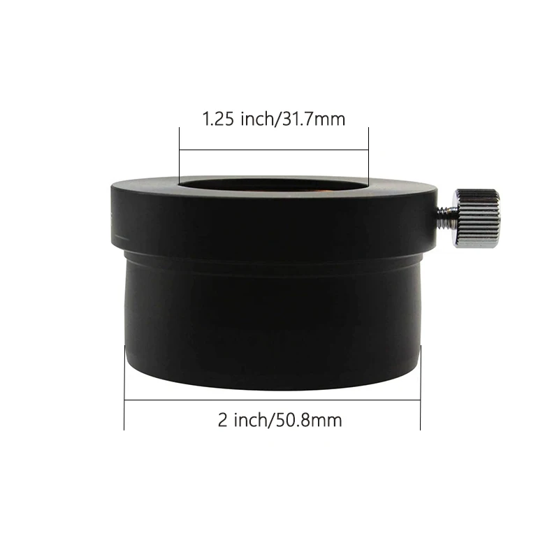 StarDikor Telescope Eyepiece Adapter 1.25" to 0.965" / 0.965" to 1.25" / 2" to 1.25" / 1.25" to 2" Mount Adapter 3