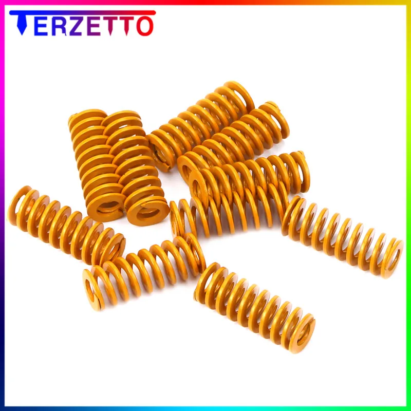 Высокое качество Золотое давление длина пружины 23 мм OD 8 ID 4 для подогрева кровати