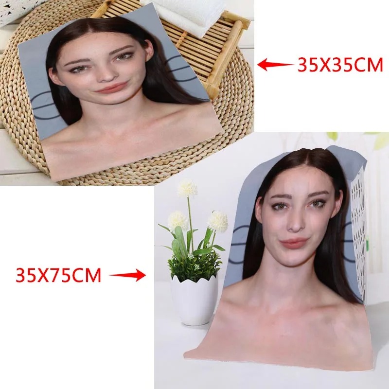 Новое пользовательское полотенце Emma Dumont из микрофибры, абсорбирующее полотенце для ванной комнаты, квадратное полотенце s 35x35 см 35x75 см - Цвет: 3
