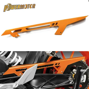 

Motorcycle Aluminum Chain Oiler Protector Guard Cover For KTM DUKE 390 2013-2017 2016 DUKE 125 2011-2017 DUKE 200 2012-2017