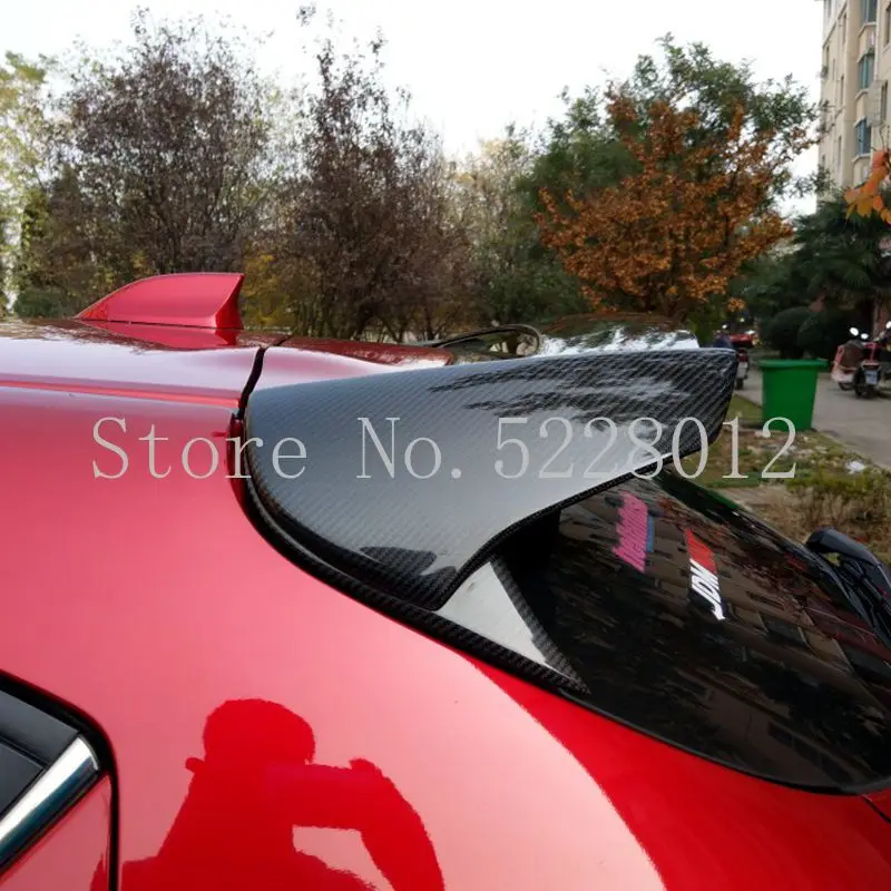 Спойлер из углеродного волокна для MAZDA 3 M3 Axela Hatchback задний спойлер багажника праймер цвет украшение в виде хвостового крыла