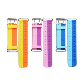 

Kids Smart Watch Straps Replacement Silicone Bands for Watch Colorful Belts with Connection Bucks for Q750 Q100 Q60 Q80 Q90