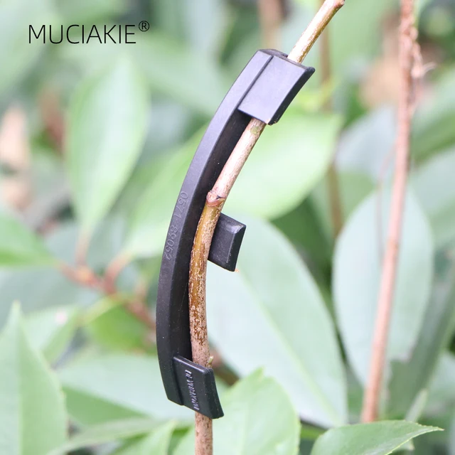 Muciakie Íves Alakító A Dia -Hoz. Kevesebb 10 Mm -Es Növényi Ág Műanyag Pp Twist Tree Twig Retain Clip Garden Alakú Zárkötésklipek - Image 6