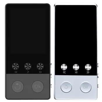 

A5 LCD Screen Lossless MP3 Player HiFi Sound Quality FM Music Player Alarm Clock Design of Lyrics Display with Quiet Key