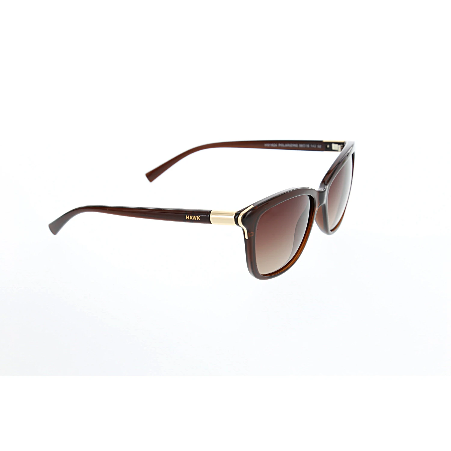 

Women's sunglasses hw 1624 02 bone Brown organic square square 56-16-142 hawk