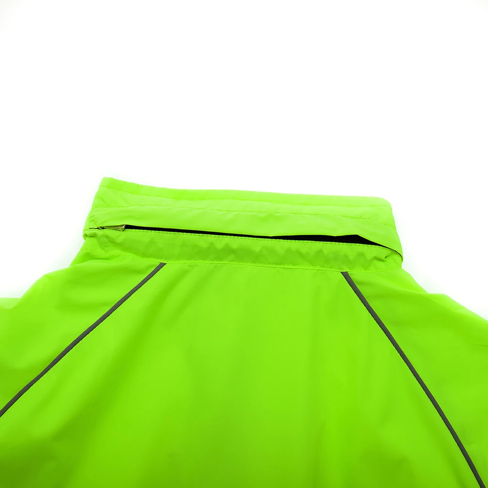 WOSAWE Светоотражающая куртка высокая видимость куртка водонепроницаемый жилет для бега Ночная езда жилет безопасности MTB Одежда для велоспорта