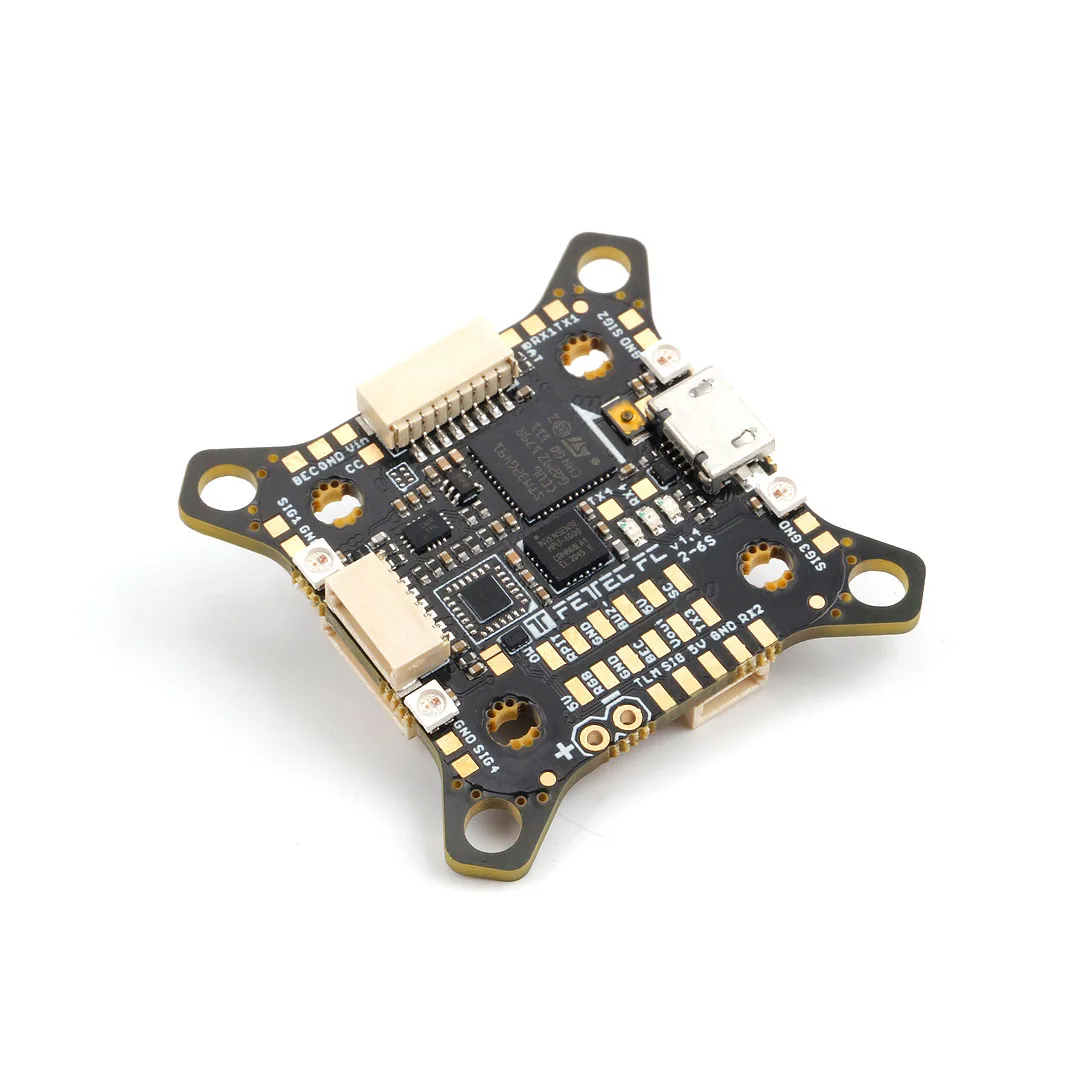 Holybro FETtec FC G4 KISS V2 Firmware 170MHz MPU6000 2-6S Flight Controller 5V/16V BEC 20X20mm 30.5X30.5mm for FPV Drones DIY