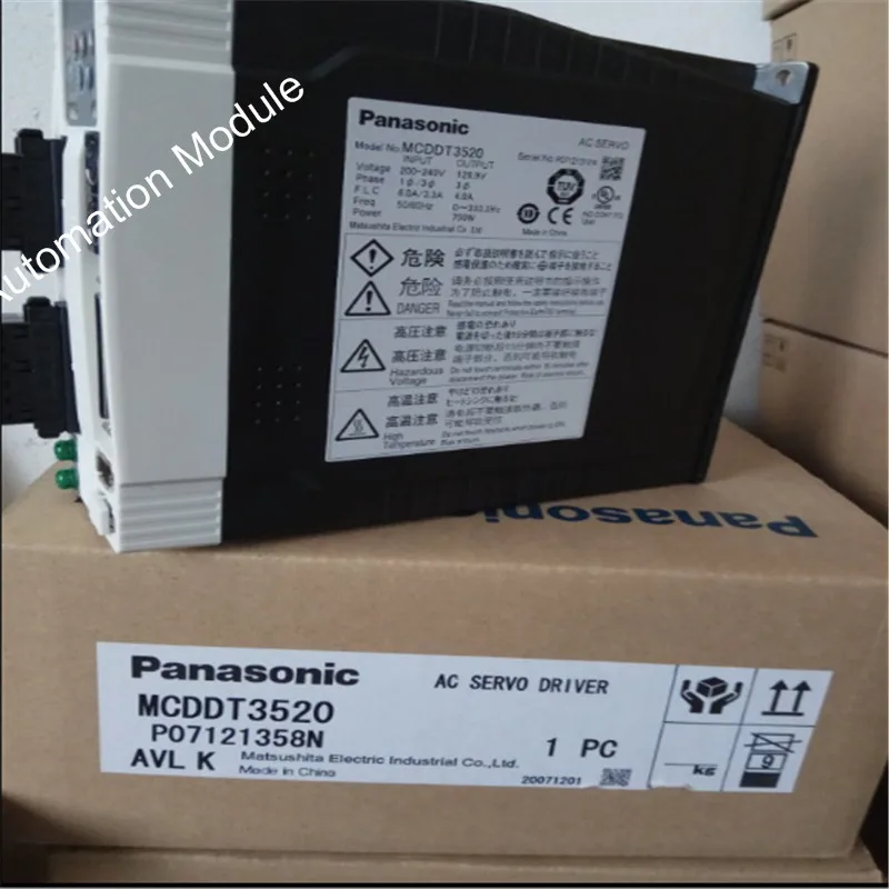 Серводвигатель переменного тока Panasonic MCDDT3520 MSM 041 A1G1Y гарантия по всему миру |