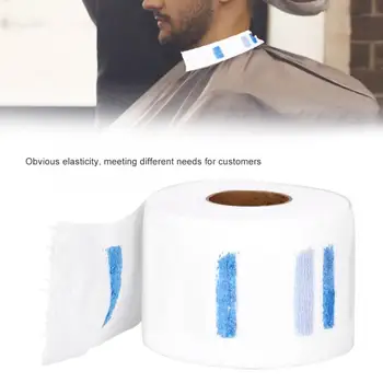 

5 rolls Neck Hair Cutting Roll Paper Professional Hair Cutting Salon Disposable Hairdressing Collar Accessory Necks Covering 4