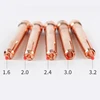 Tig welding accessories E-cu collet for WP 17 WP18 WP26  tig tungsten electrode collet for argon welding torch 20pcs/lot ► Photo 2/6