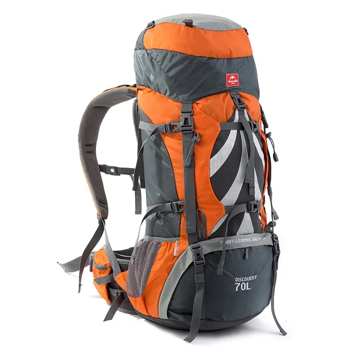 Naturehike открытый рюкзак Кемпинг альпинистская сумка водонепроницаемый альпинистские походные рюкзаки Molle спортивная сумка альпинистский рюкзак - Цвет: Желтый цвет