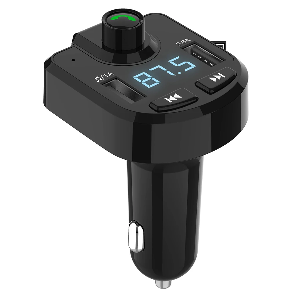 BT36 3.6A автомобильный fm-передатчик fm-адаптер портативный fm-передатчик Bluetooth Handsfree TF карта Smart для приемника