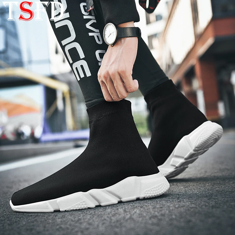 Zapatillas malla transpirable para calcetines altos, calzado clásico de diseñador, marca, S14, novedad de 2021| | - AliExpress