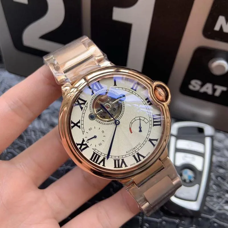 

WG09214 Mens Watches Top Brand Runway Luxury European Design Automatic Mechanical Watch