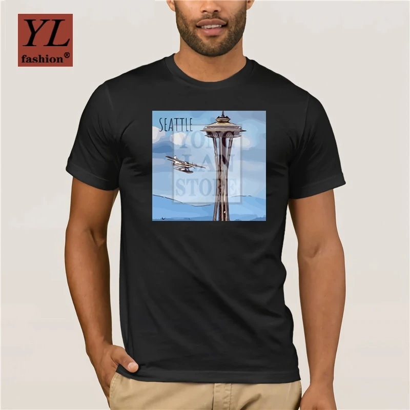 

2020 Summer Fashion Street Short Sleeve T Shirt Seattle personality