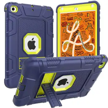 

New Armor Case for New iPad mini 5 ipad mini 5th Gen 2019 Silicone Hard Cover for ipad mini 4 Protective tablet case+film+pen