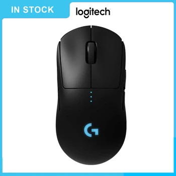 شراءلوجيتك جي برو اللاسلكية الألعاب RGB ماوس بطل 16000 ديسيبل متوحد الخواص الاستشعار لايت سبيد ليزر ألعاب ماوس POWERPLAY متوافق مويه Gamer