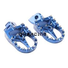 ЧПУ Заготовка MX подножки подставки педали подножки для YAMAHA yz 125 250 yz125 yz85 yz450f wr450f wr250f Байк