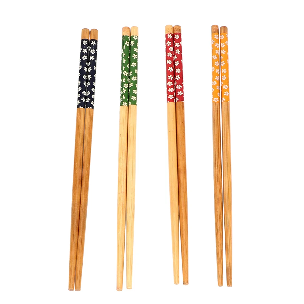NICEYARD китайский стиль карбонизации палочки для еды из натурального бамбука деревянные палочки для еды 1 пара многоразовые палочки для еды суши кухня инструменты