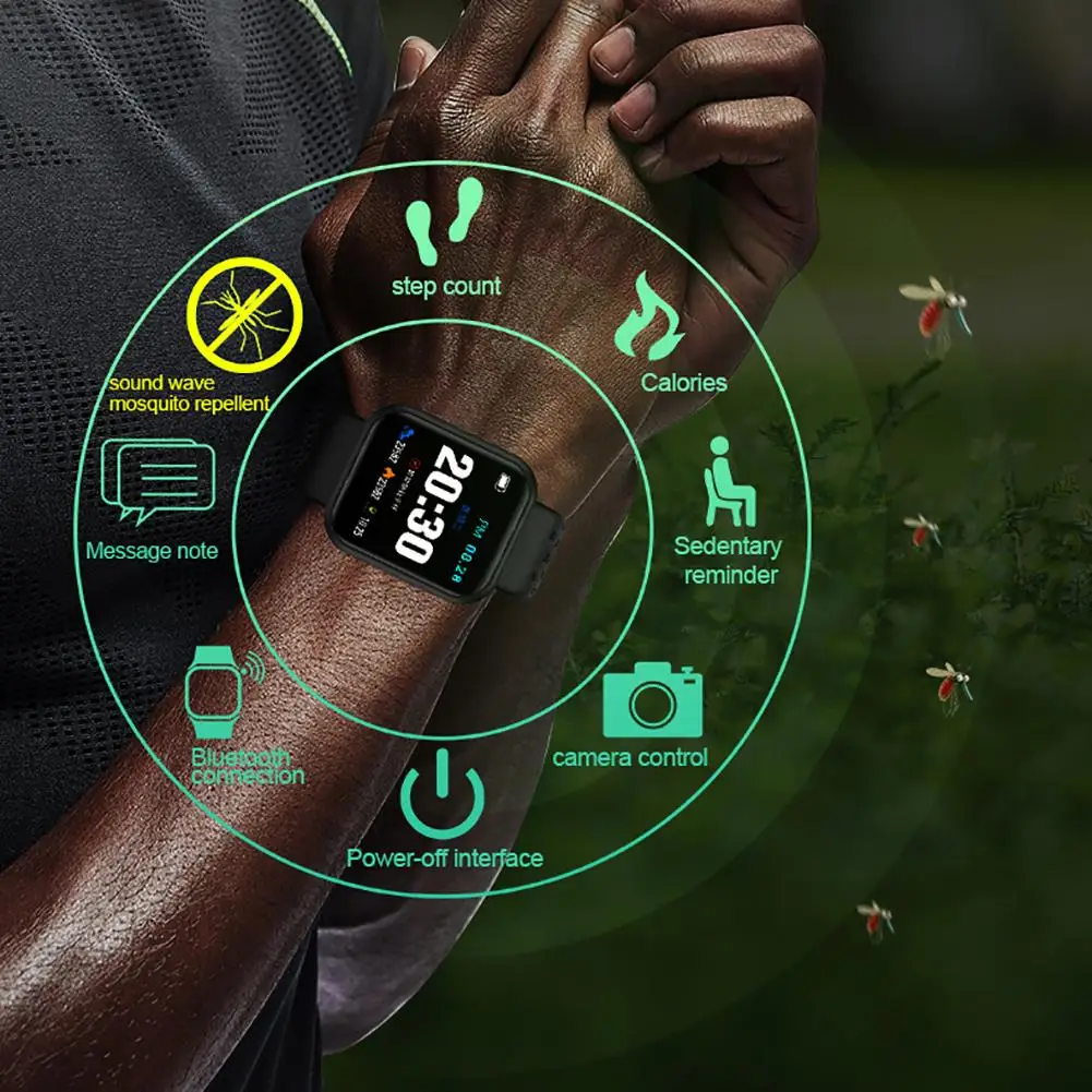 Уличный кемпинг для детей и взрослых репеллент от комаров ультразвуковой