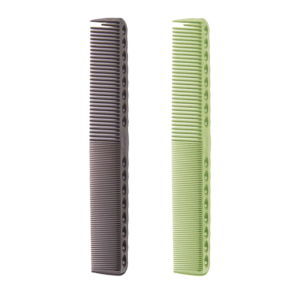 2pcs Professional Barber Hairdressing Comb Hair Cutting Styling Combs
