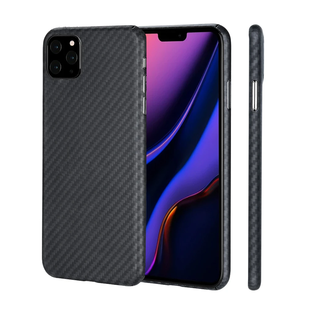 

Case Cover For iPhone 11 Pro X XR XS MAX 7 8 Plus Original 100% Real Aramid Fiber Ultrathin Full Protection Carbon Fiber Fitted