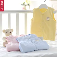 Хлопковый жилет для девочек и мальчиков на осень и зиму детский бархатный жилет теплый жилет для малышей