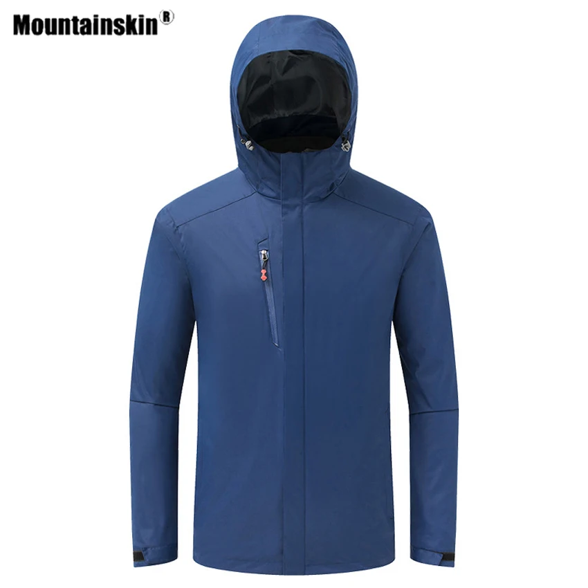 Mountainskin зимние мужские 2 шт. флисовые походные куртки для спорта на открытом