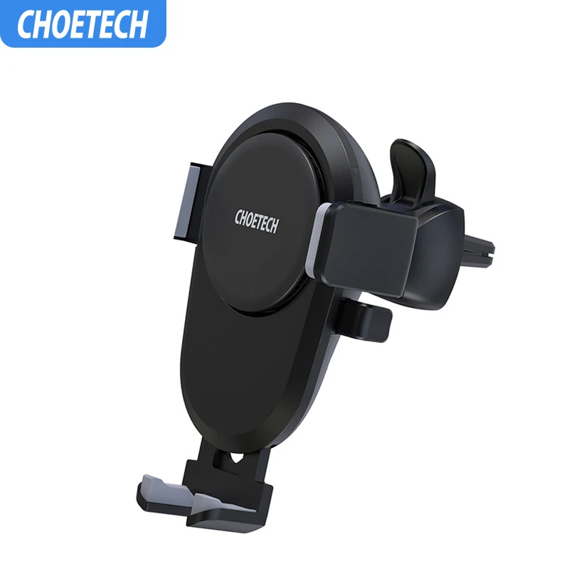 

CHOETECH Car 10W Qi Wireless Charger for iPhone X XS Max 8 Samsung Mobile Phone Charger Fast Wireless Car Charging Mount Holder