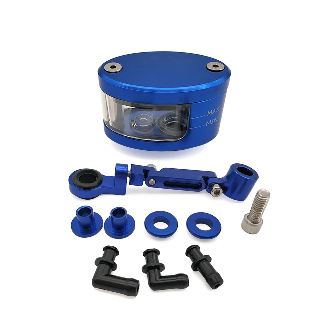 Bule Для KTM 790 1190 990 1050 Adventure RC390 RC125 аксессуары для мотоциклов Тормозная жидкость масляный резервуар чашка бак+ кронштейн - Цвет: Bule