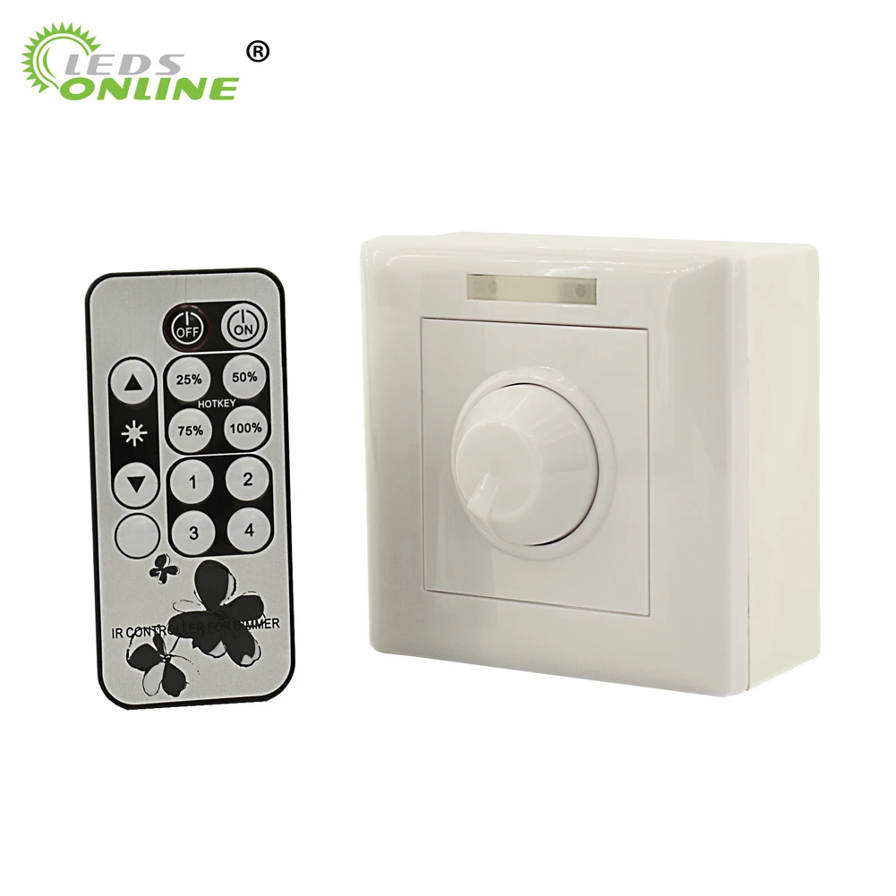 

Spot led Triac Dimmer Dimming LED Lights Switch Dimmable Adjustable Brightness Controller Driver Panel Bulb Lamps Module