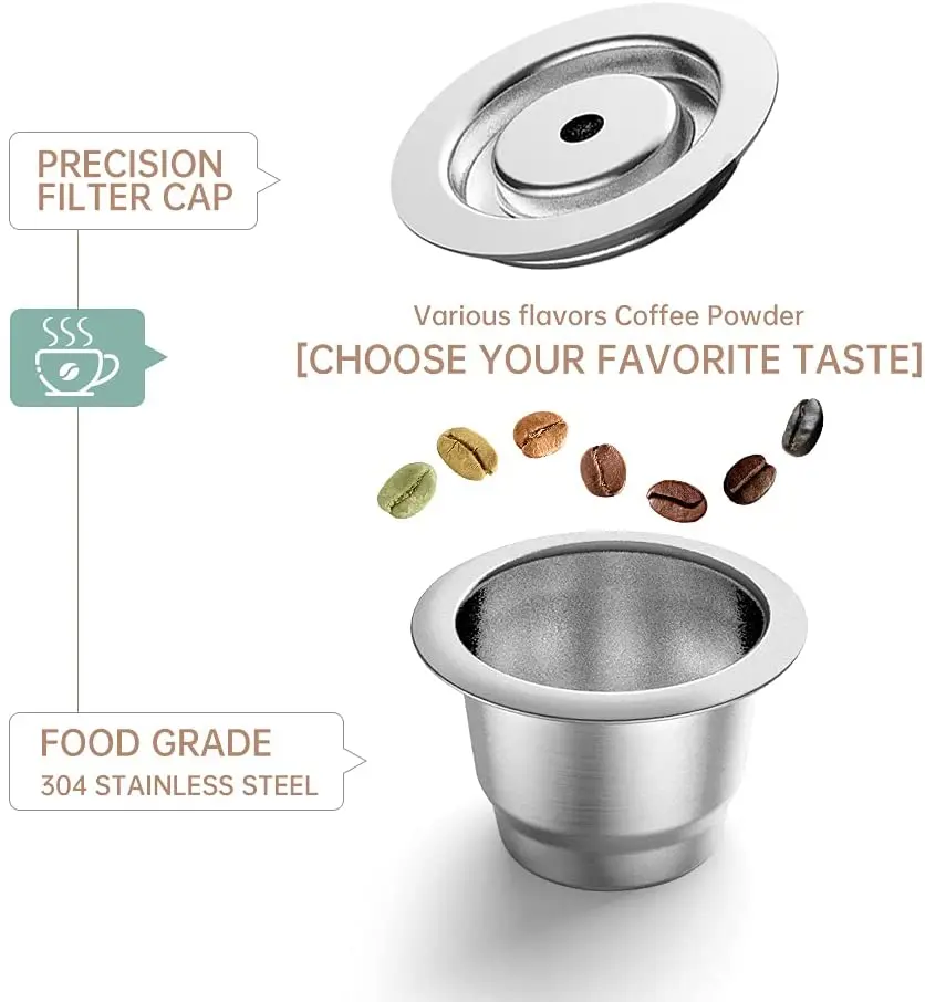 RECAFIMIL for nespresso capsules Beau 
