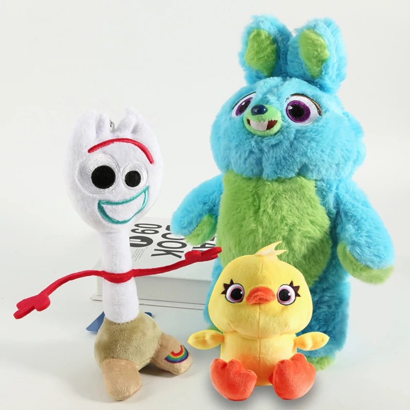 Игрушка из фильма История 4 аниме форки кролик древесный инопланетянин Базз Лайтер Рекс Джесси чучела кукла Мультяшные плюшевые игрушки Детский подарок на вечеринку