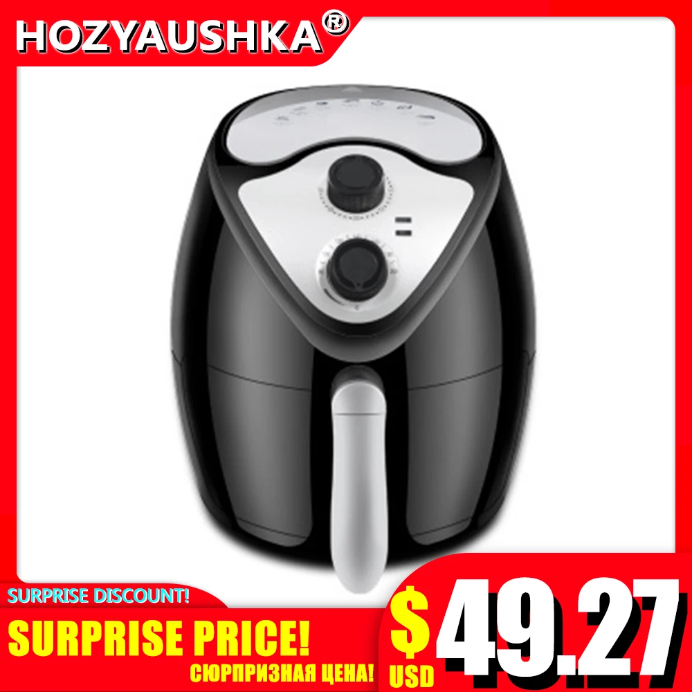 Air Fryer Household Intelligent Oil-free Electric Multi-function Large-capacity French Fries Machine Factor | Бытовая техника