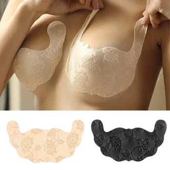 

10Pce Female Invisible Bra Disposable Lace Bra U-shaped Lace Bra Underwear Women Bra Padding Anti-glare