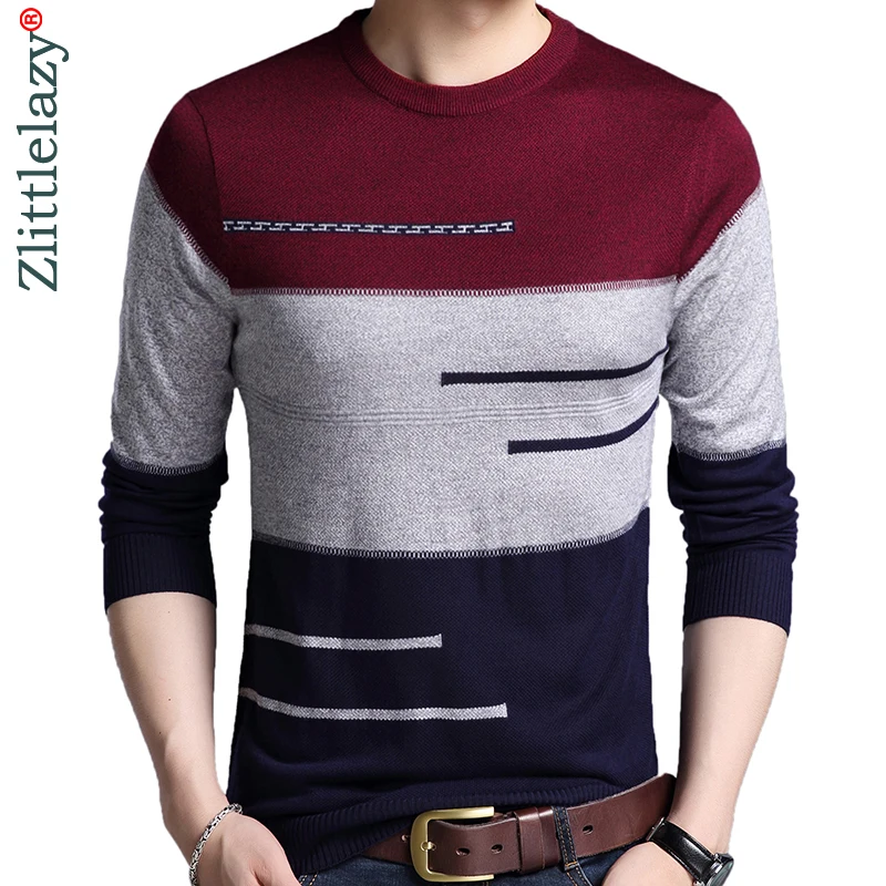 Striped Sweaters Mens Knitwear 