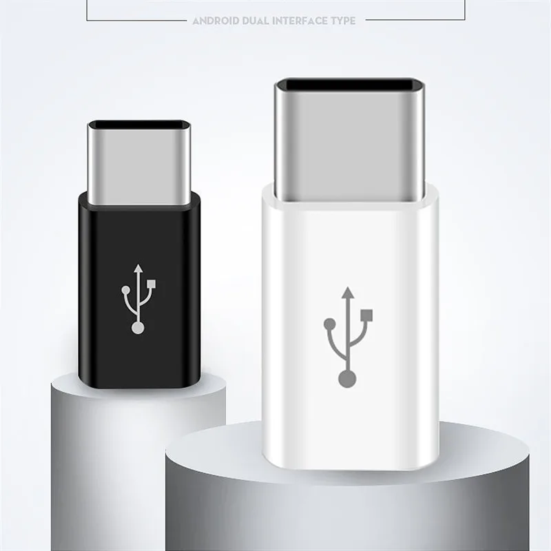 

Cell Phone Adapter Micro USB to Type-C Adapter Microusb Connector for Huawei Xiaomi Samsung Galaxy Adapter USB Type C