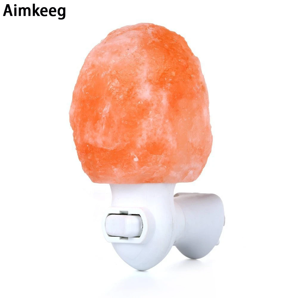

Himalayan Salt Lamp Natural Crystal Hand Carved Warm White Night Light for Home Decoration Purifying Air Christmas Present