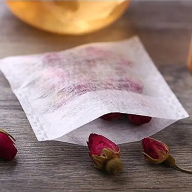 Kukoricaszszál Összecsukható Üres Teazsák Pla Biológiailag Lebontott Szűrők Gyógynövény Tea Szűrőzsákok 5000Db/Tétel - Image 2